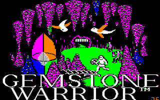 Gemstone Warrior Title Screen